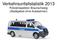 Verkehrsunfallstatistik 2013 Polizeiinspektion Braunschweig (Stadtgebiet ohne Autobahnen)