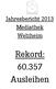 Jahresbericht 2013 Mediathek Welzheim. Rekord: Ausleihen
