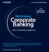 Rethinking. Corporate Banking