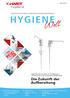 H YGI EN E. Die Zukunft der Aufbereitung. Mai Hygienestandard erhöhen und Prozesskosten reduzieren durch den Einsatz von Einwegpumpen.