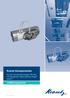 Krantz Komponenten. Runder Volumenstromregler VRI-DN... mit integriertem elektronischen Regelsystem. Luftführungssysteme DS