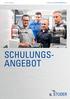 The Art of Grinding. A member of the UNITED GRINDING Group SCHULUNGS- ANGEBOT