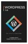 WordPress. Der schnelle und einfache Einstieg in WordPress 5.0