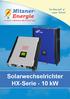 Solarwechselrichter HX-Serie - 10 kw