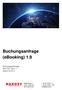 Buchungsanfrage (ebooking) 1.9. Schulungsunterlage DAKOSY GE 6.1 Stand 2018/12. Mattentwiete Hamburg