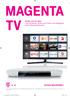 MAGENTA. Live-Fernsehen, Serien und Filme in der Megathek sowie Streaming-Dienste 1