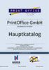 PrintOffice GmbH. Das Beste für Ihr Büro! Hauptkatalog