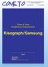 Tinten & Toner Empfohlene Verkaufspreise. Risograph / Samsung. Inhalt. Risograph RISOGRAPH - ZUBEHÖR... 1