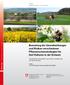 Bewertung der Umweltwirkungen und Risiken verschiedener Pflanzenschutzstrategien für fünf Kulturen in der Schweiz