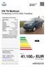 41.100,- EUR inkl. 19 % Mwst. VW T6 Multivan T6 Multivan 2.0TDi DSG Trendline. niedermayer.de. Preis:
