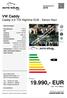 19.990,- EUR inkl. 19 % Mwst. VW Caddy Caddy 2,0 TDI Highline EU6 - Xenon Navi. autokoelbl.de. Preis: