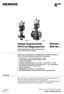 Stetige Magnetventile PN16 mit Magnetantrieb mit Stellungsregelung und Stellungsrückmeldung für Kalt- und Warmwasseranlagen