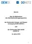 Bericht. über die Maßnahmen des Gleichbehandlungsprogramms. der Dortmunder Energie- und Wasserversorgung. und. der Dortmunder Netz GmbH (DONETZ)