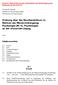 Ordnung über das Berufspraktikum im Rahmen des Masterstudiengangs Psychologie (M. Sc. Psychologie) an der Universität Leipzig