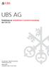UBS AG. a b. Einladung zur ordentlichen Generalversammlung der UBS AG