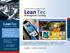 Lean Tec. LeanTec. Management Consulting. - Lean-Management - Prozessoptimierung - Teamentwicklung Shopfloor Management, Kaizen