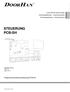 STEUERUNG PCB-SH. Programmieranleitung Steuerung PCB-SH ELEKTRISCHE ANSCHLÜSSE PROGRAMMIERUNG - FUNKSTEUERUNG PROGRAMMIERUNG - TORSTEUERUNG