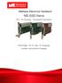 Meilhaus Electronic Handbuch. ME-630-Serie. (PCI-, PCI-Express-, CompactPCI-Varianten)