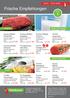 Frische Empfehlungen Fleisch. Mopro & Feinkost 1,99. Obst & Gemüse. Fisch 10,40. Frischer