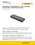 Thunderbolt 3 Dockingstation - Mac & Windows - Dual 4K 60Hz - 85W Power Delivery