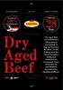 Dry Aged Beef 100 % Tage