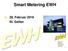 Smart Metering EWH. 28. Februar 2018 St. Gallen