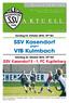aktuell Sonntag 24. Oktober 2010, Uhr SSV Kasendorf gegen VfB Kulmbach Samstag 23. Oktober 2010, Uhr SSV Kasendorf II - 1.