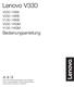 Lenovo V330. Bedienungsanleitung V330-14ISK V330-14IKB V130-14IKB V330-14IGM V130-14IGM