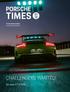 PORSCHE TIMES. Porsche Zentrum Zürich   CHALLENGERS WANTED! Der neue 911 GT3 RS