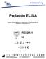 Prolactin ELISA. Enzym Immunoassay zur quantitativen Bestimmung von Prolaktin in Humanserum.