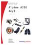 Alpine A310 4cyl. Automobiltechnik-Simon. Tuning und Zubehör. Technik - Classic - Competition. Feldmühlestr. 26 D Niederkassel Adressenzeile 4