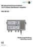 HG BK-Hausanschlussverstärker CATV-Home Distribution Amplifier. Bedienungsanleitung/ Operating manual V5 KDG C(4.3)