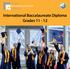 International Baccalaureate Diploma Grades 11-12