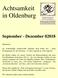 Achtsamkeit in Oldenburg