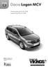 Logan MCV DACIA Offizieller Sponsor der Dacia Vikings