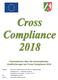 Informationen über die einzuhaltenden Verpflichtungen bei Cross Compliance 2018