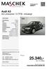 25.340,- inkl. 19 % Mwst. Audi A3 A3 Limousine 1.5 TFSI virtualcpt. maschek-automobile.de. Preis: