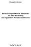 Magdalene Kläver. Bereicherungsrechtliche Ansprüche bei einer Verletzung des allgemeinen Persönlichkeitsrechts. Verlag Dr. Kovac