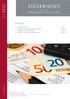 STEUERNEWS INHALT. 06 / 2017 aktuelle Informationen zum Steuer- & Wirtschaftsrecht.   GEVEST. Steuer- & BetriebsberatungsgmbH