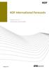 KOF International Forecasts. Prognose 2014/2015 Ländertabellen, Quartalstabellen