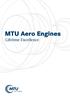 MTU Aero Engines. Lifetime Excellence