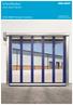 Schnelllauftor ASSA ABLOY RR392. ASSA ABLOY Entrance Systems