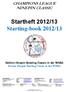 Startheft 2012/13 Starting-book 2012/13