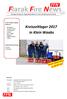 Flarak Fire News FFN FFN. Kreiszeltlager 2017 in Klein Waabs. Zeltlagerzeitung der Jugendfeuerwehren im Kreis Rendsburg-Eckernförde