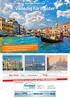 GEMEINSAM MEHR ERLEBEN! Venedig für Insider. Impressionen am Canale Grande Der Campanile und Dogenpalast Morgenstimmung über Venedig