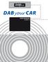 USER MANUAL DAB210VW