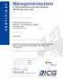 Managementsystem in Übereinstimmung mit dem Standard DIN EN ISO 50001:2011