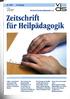Zeitschrift für Heilpädagogik