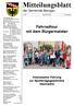 Mitteilungsblatt. Fahrradtour mit dem Bürgermeister. der Gemeinde Berngau. Interessante Führung zur Nachkriegsgeschichte Neumarkts