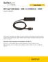 SATA auf USB Kabel - USB 3.1 (10Gbit/s) - UASP